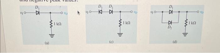 Solved 4.4 In Each Of The Ideal-diode Circuits Shown In Fig. | Chegg.com