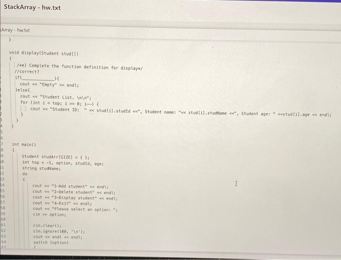 Solved Question 1 #include using namespace | Chegg.com
