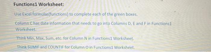 do each step please include each excel equation for | Chegg.com