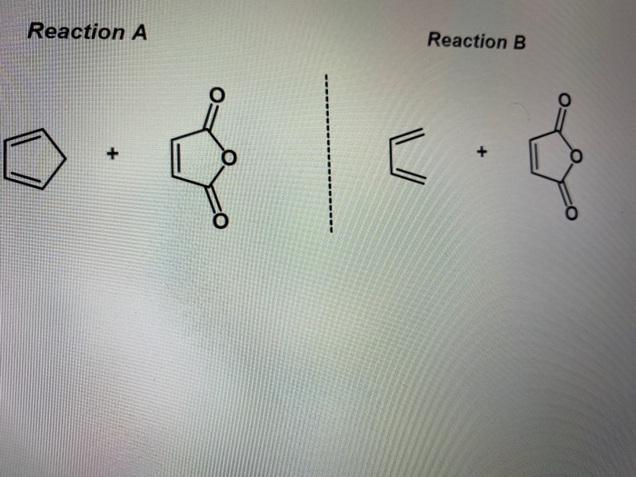 Solved Reaction A Reaction B + + | Chegg.com