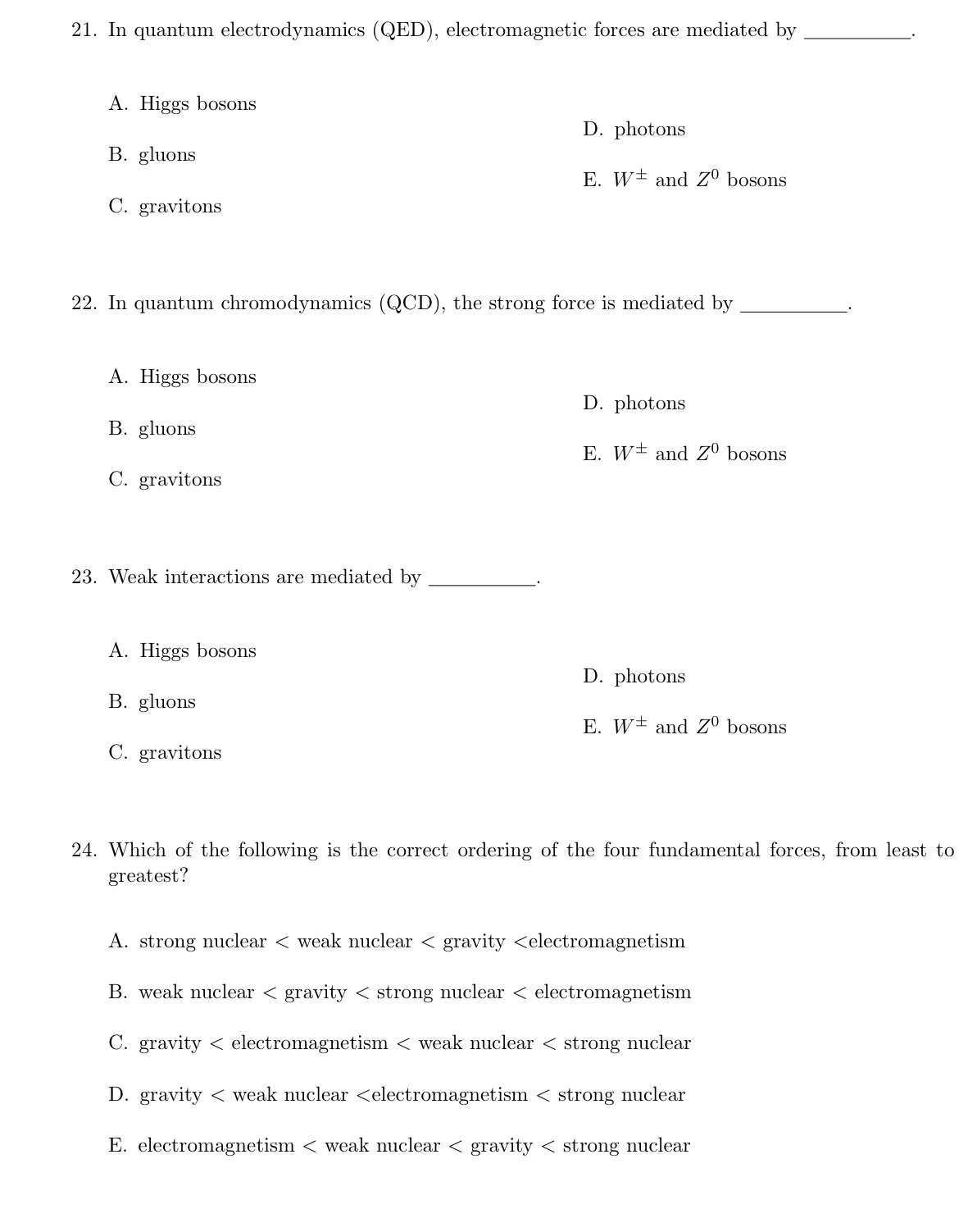 Solved In quantum electrodynamics (QED), ﻿electromagnetic | Chegg.com