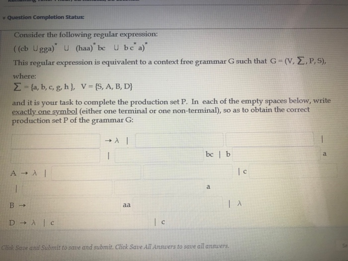 Solved Question Completion Status Consider the following | Chegg.com