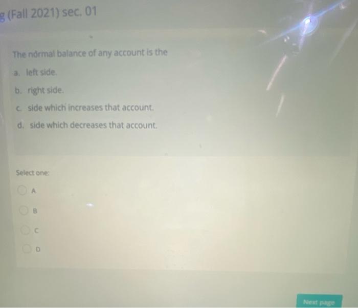 solved-g-fall-2021-sec-01-the-normal-balance-of-any-chegg