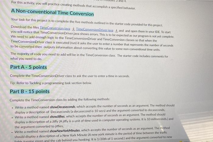 Solved Sandu For this activity, you will practice creating | Chegg.com