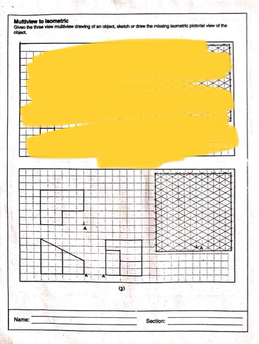 Solved Multiview To Isometric Given The Three View Multiview Chegg Solved Multiview To Isometric Given The Three View Multiview Chegg