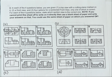 Solved In each of the 4 ﻿questions below, you are given (1) | Chegg.com