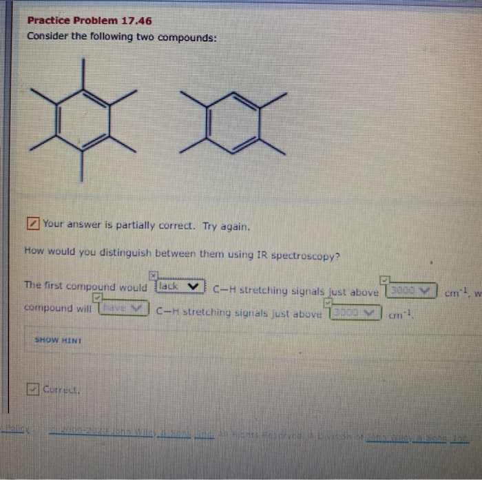Solved Practice Problem 17 46 Consider The Following Two Chegg Solved Practice Problem 17 46 Consider The Following Two Chegg