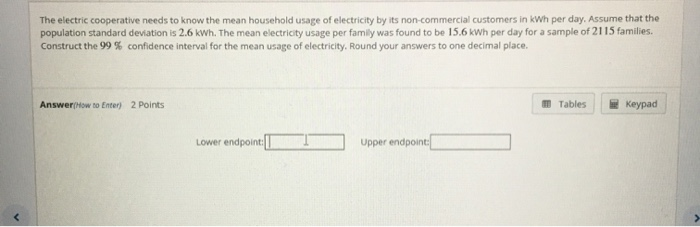 solved-the-electric-cooperative-needs-to-know-the-mean-chegg