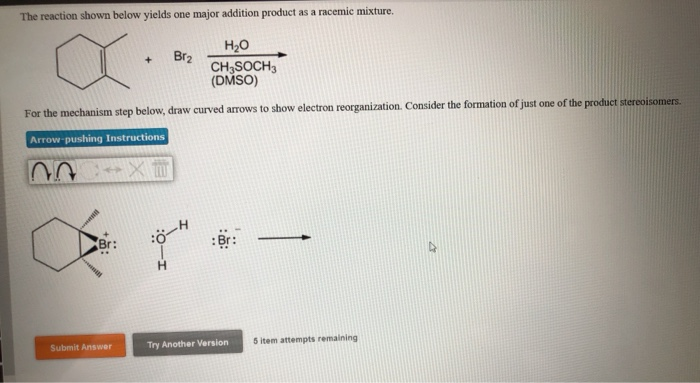 Solved H3C ON B Write A Mechanism For The Reaction Using | Chegg.com