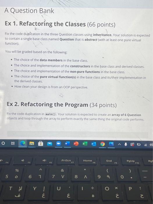 Solved please solve using c++ accodring to the questoon | Chegg.com