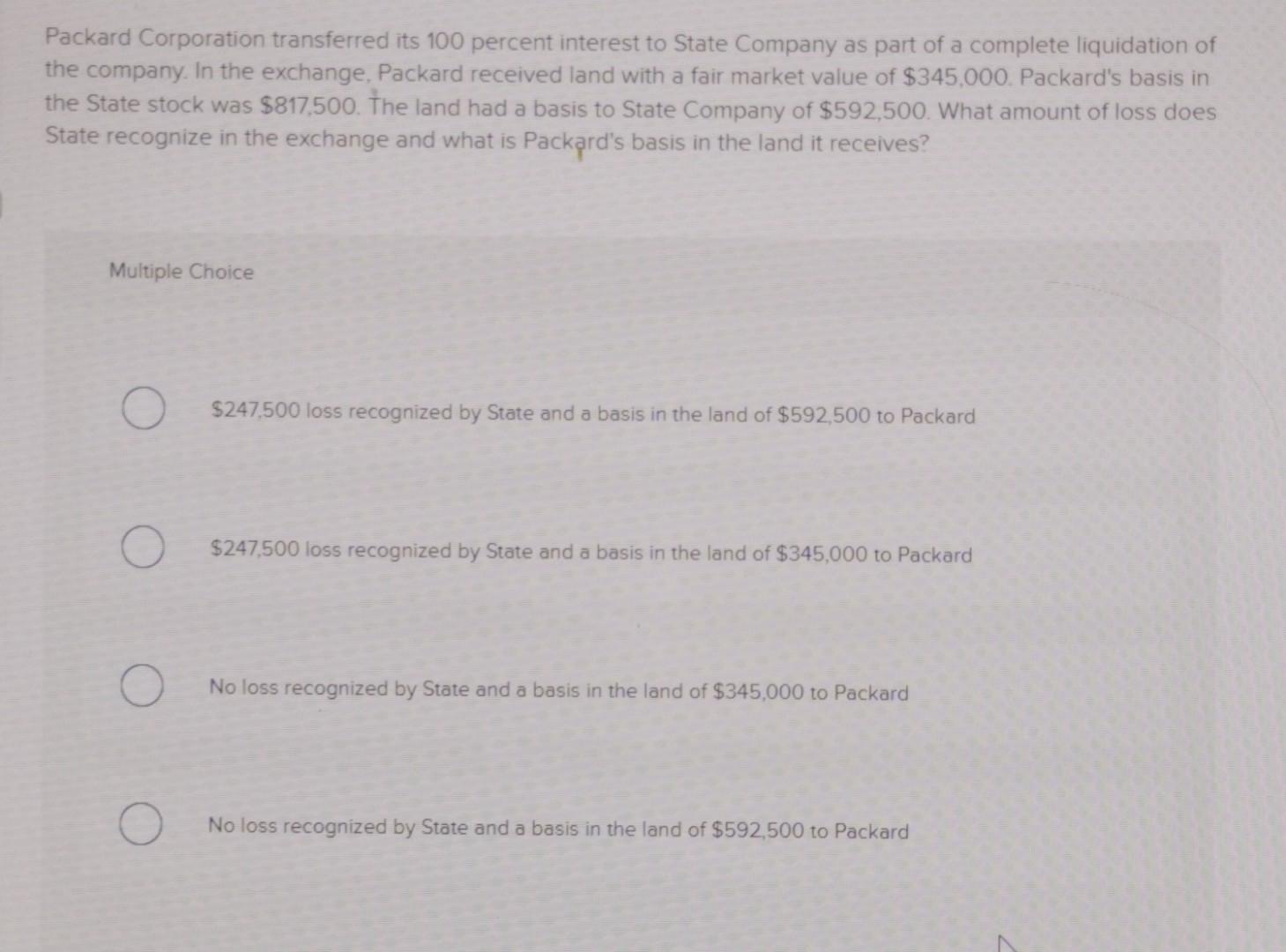 Solved Red Blossom Corporation transferred its 40 percent