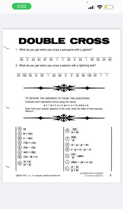 Solved I would like to just use this as a double cross check