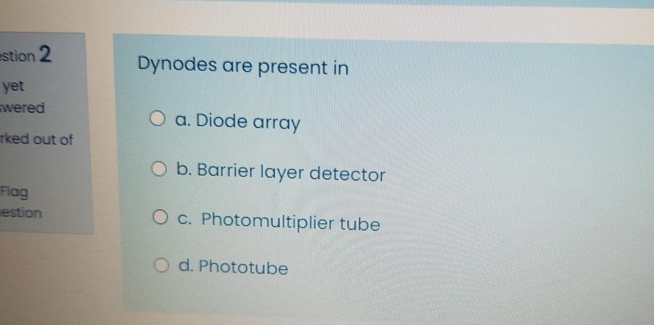 Solved cion 1 The representation of Beer Lambert's law is