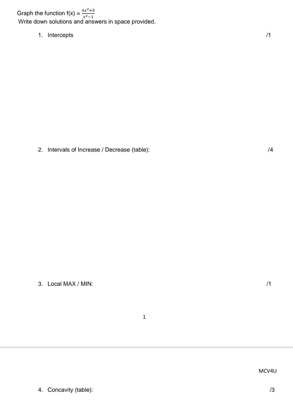 solved-graph-the-function-f-x-x2-14x2-5-write-down-chegg