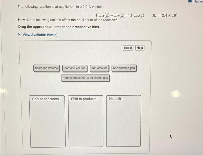 Solved Part A Given The Concentrations, Calculate The | Chegg.com