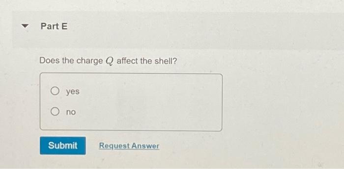 Solved A Point Charge Q Rests At The Center Of An Uncharged | Chegg.com