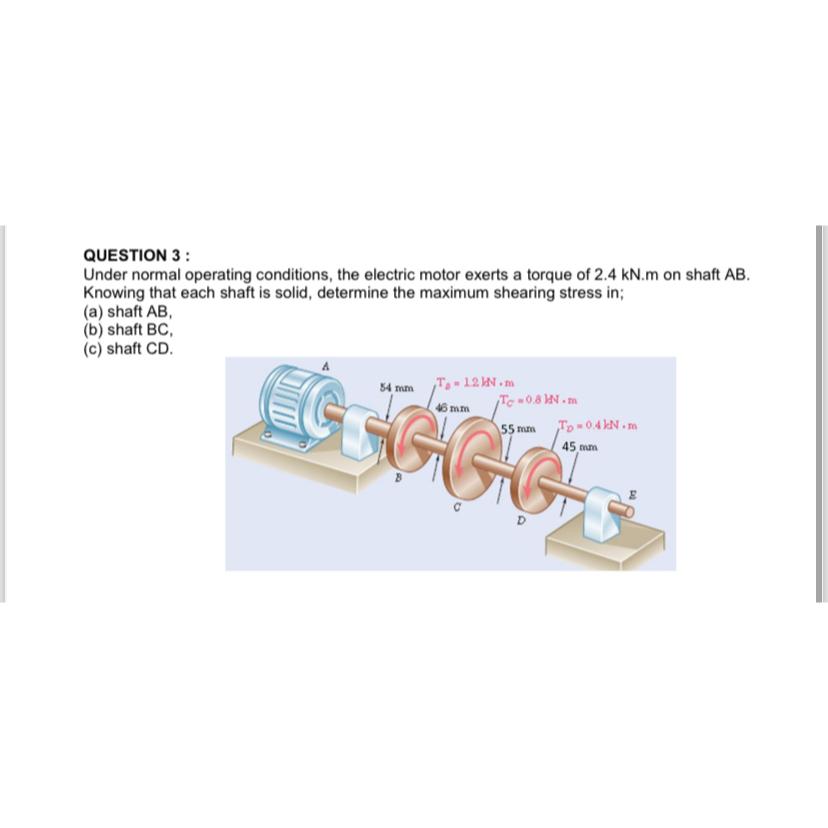 Solved QUESTION 3 ﻿:Under Normal Operating Conditions, The | Chegg.com