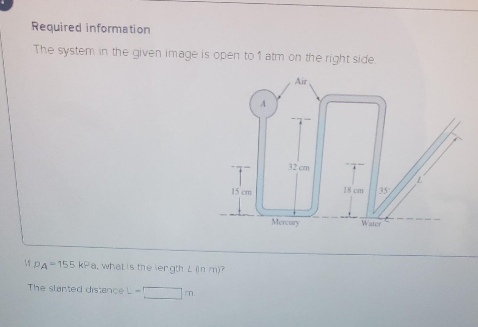 Solved Required Information The System In The Given Image Is | Chegg.com