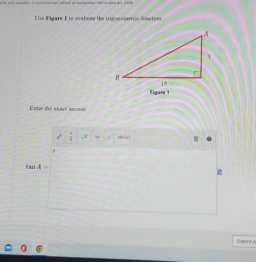 Solved Use Figure 1 To Evaluate The Trigonometric Function. | Chegg.com