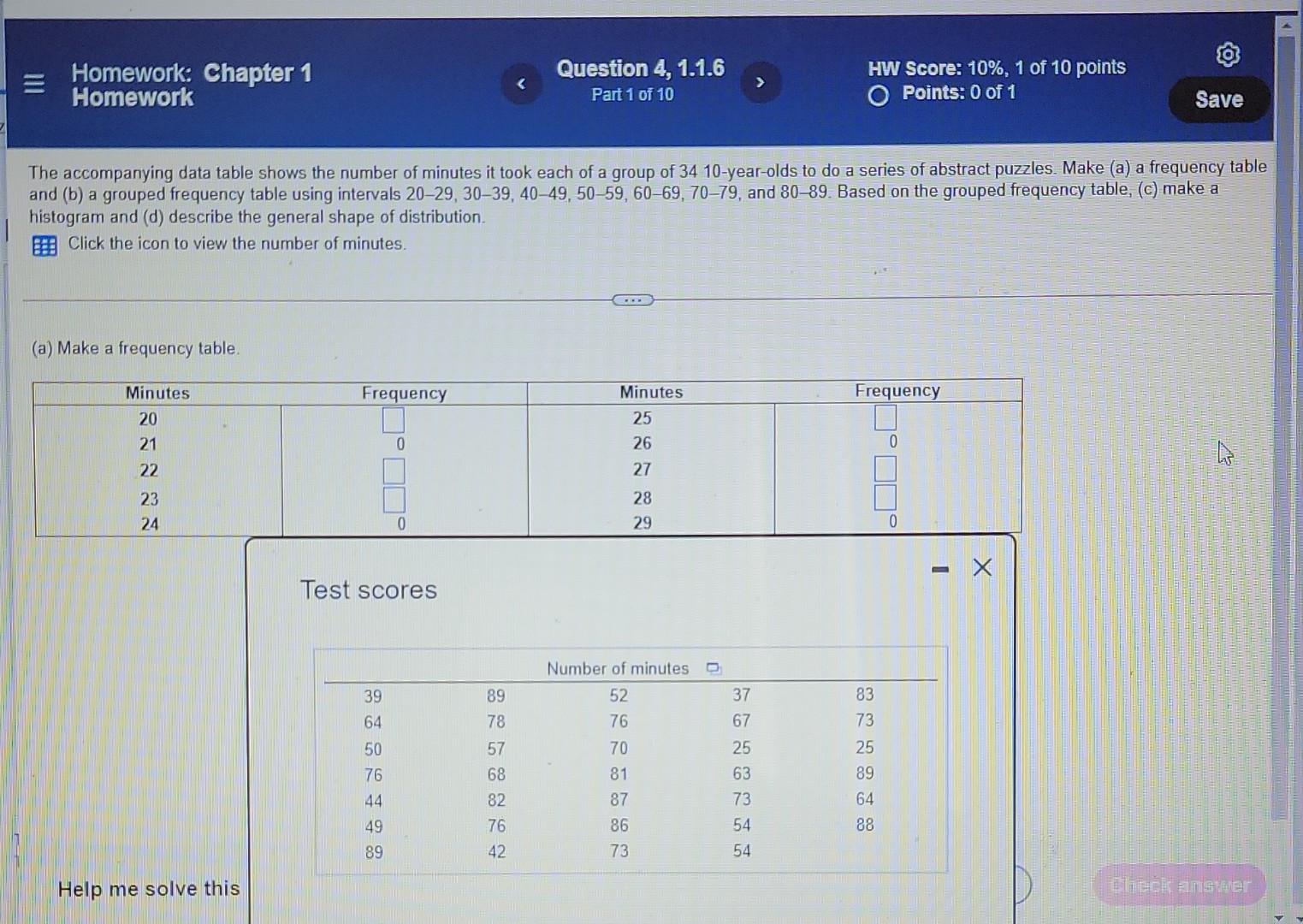 Solved Homework: Chapter 1 Homework