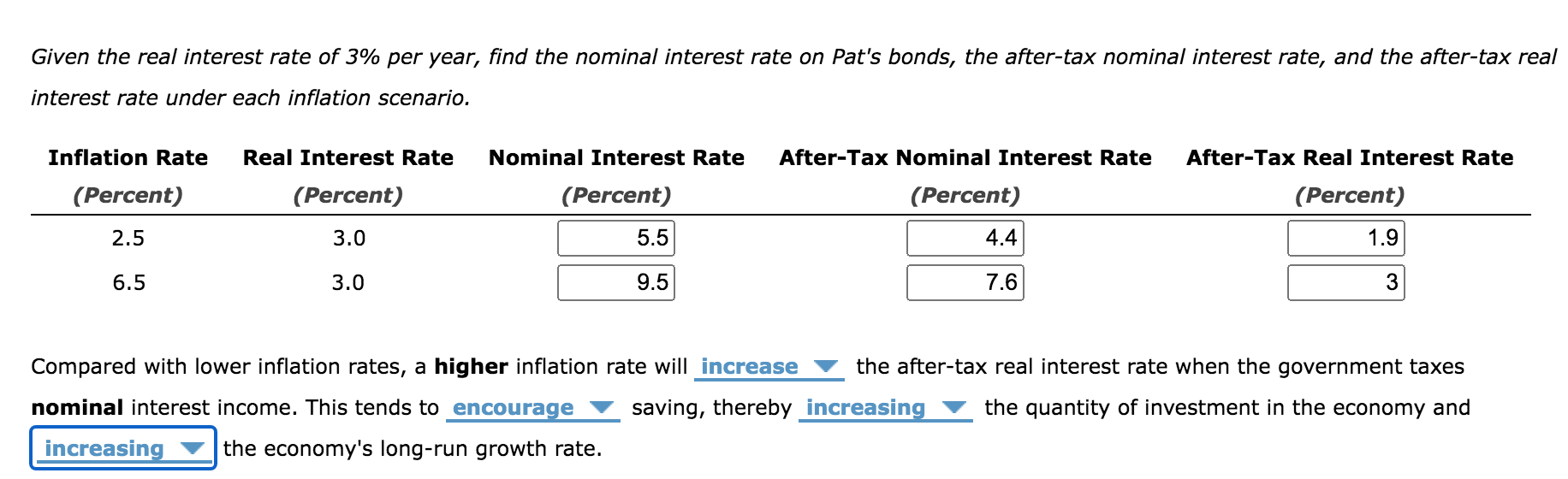 Solved Given the real interest rate of 3% ﻿per year, find | Chegg.com