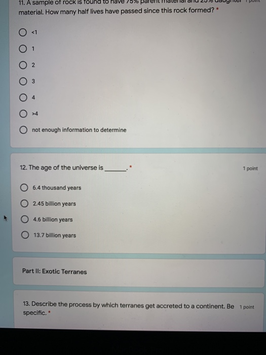 Solved 2. Which of the following divisions of the geologic | Chegg.com