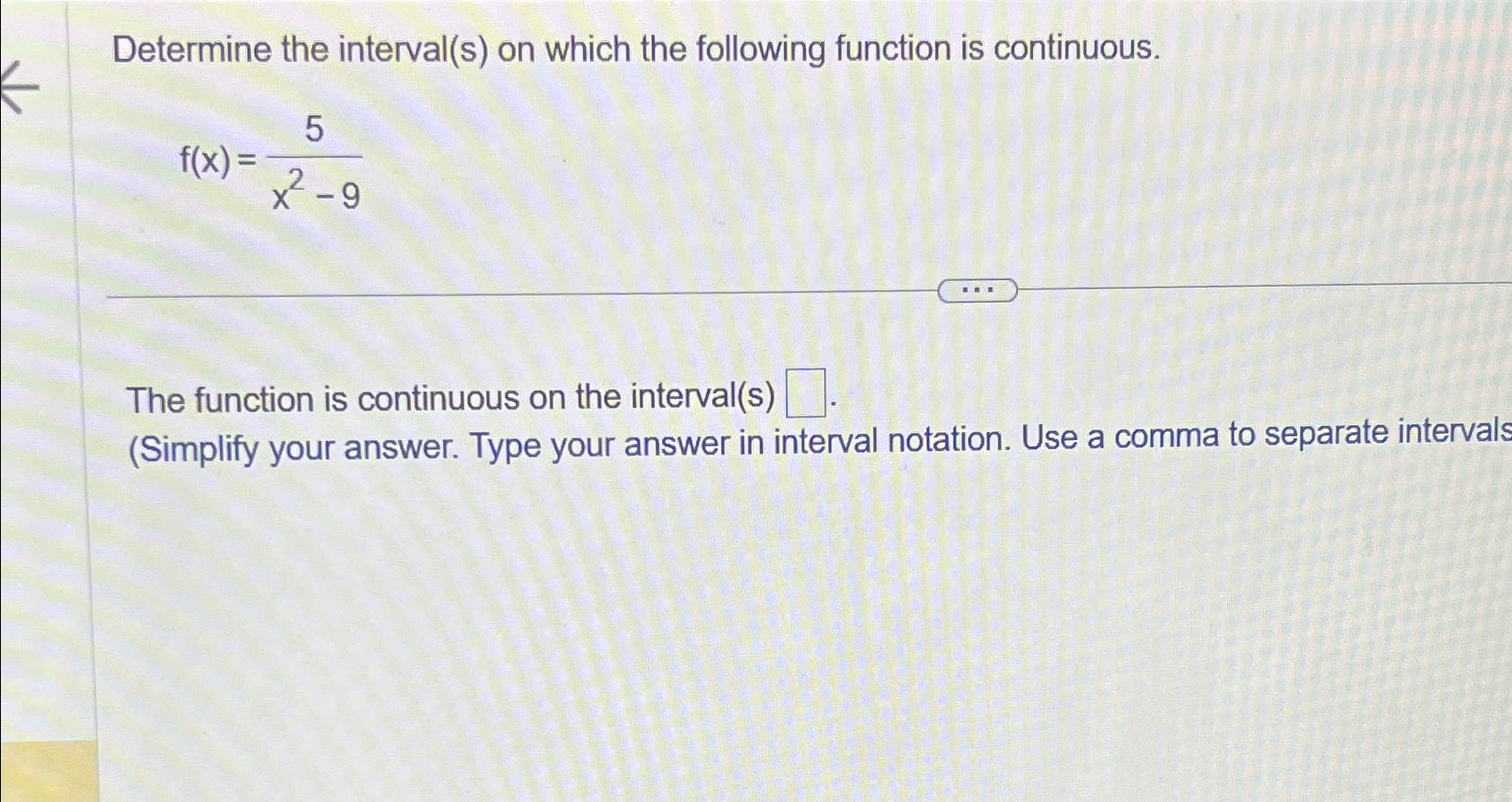 Solved Determine the interval(s) ﻿on which the following | Chegg.com
