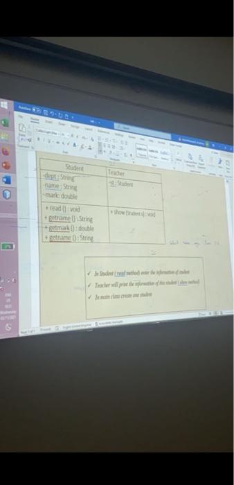 Solved Student dest: String marco + read (void getrame | Chegg.com