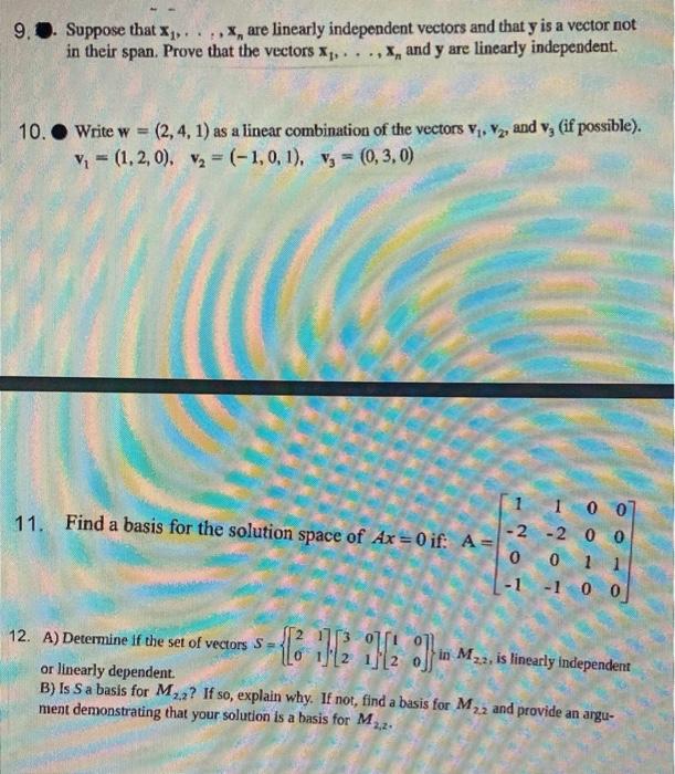 Solved i am not sure if i did these right please show work | Chegg.com