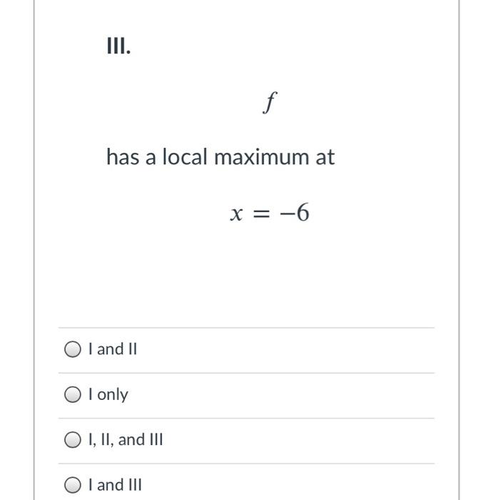 Solved Consider the function f(x) = x3 + 6x2 – 36x + 4 . | Chegg.com