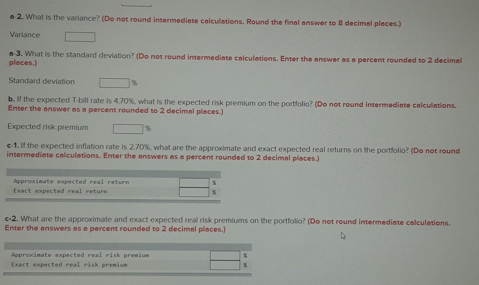 Solved Problem 13-23 Portfolio Returns And Deviations (L01, | Chegg.com