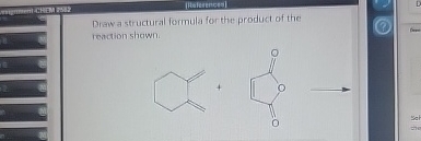 Solved Draw a structural formula for the product of | Chegg.com