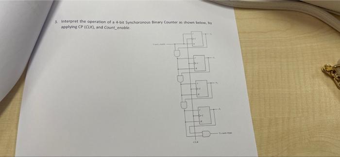 Solved 1. Interpret The Operation Of A 4-bit Register With | Chegg.com