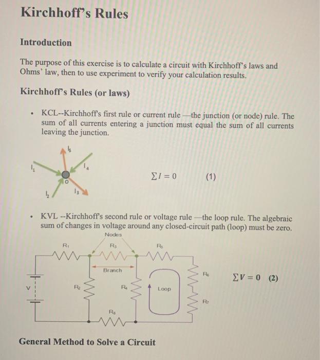 Kirchhoff's Law Questions And Answers Pdf