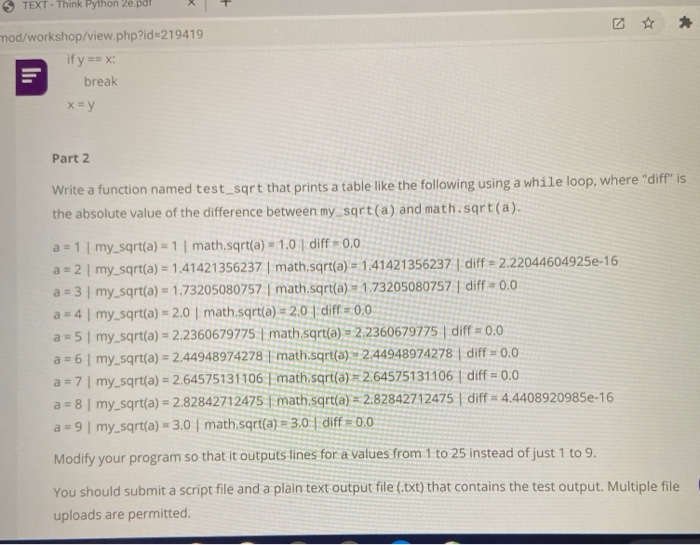 Solved This assignment is based on Exercise 7.1 from your | Chegg.com