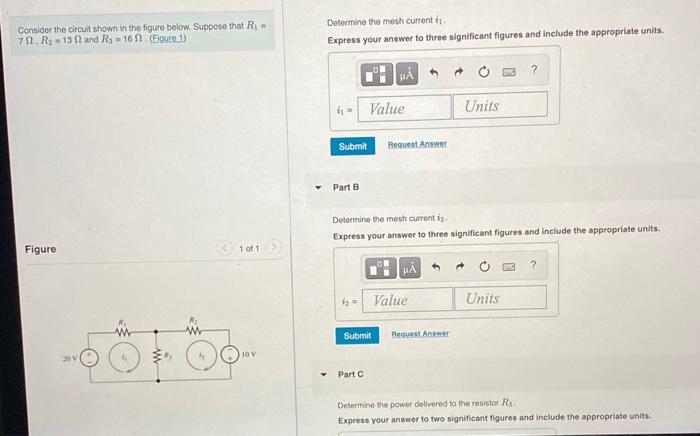 Solved Consider the circuit shown in the figure below. | Chegg.com