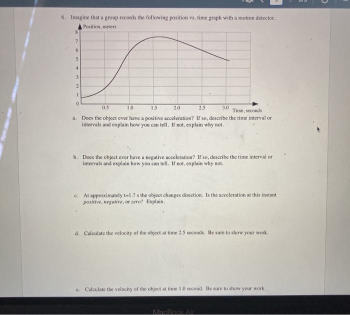 Acceleration worksheet pdf answers image
