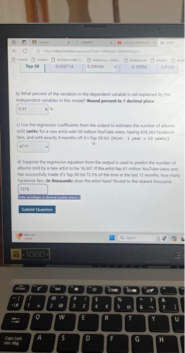 Solved Please resolve for part b, c and D. C is the only one | Chegg.com
