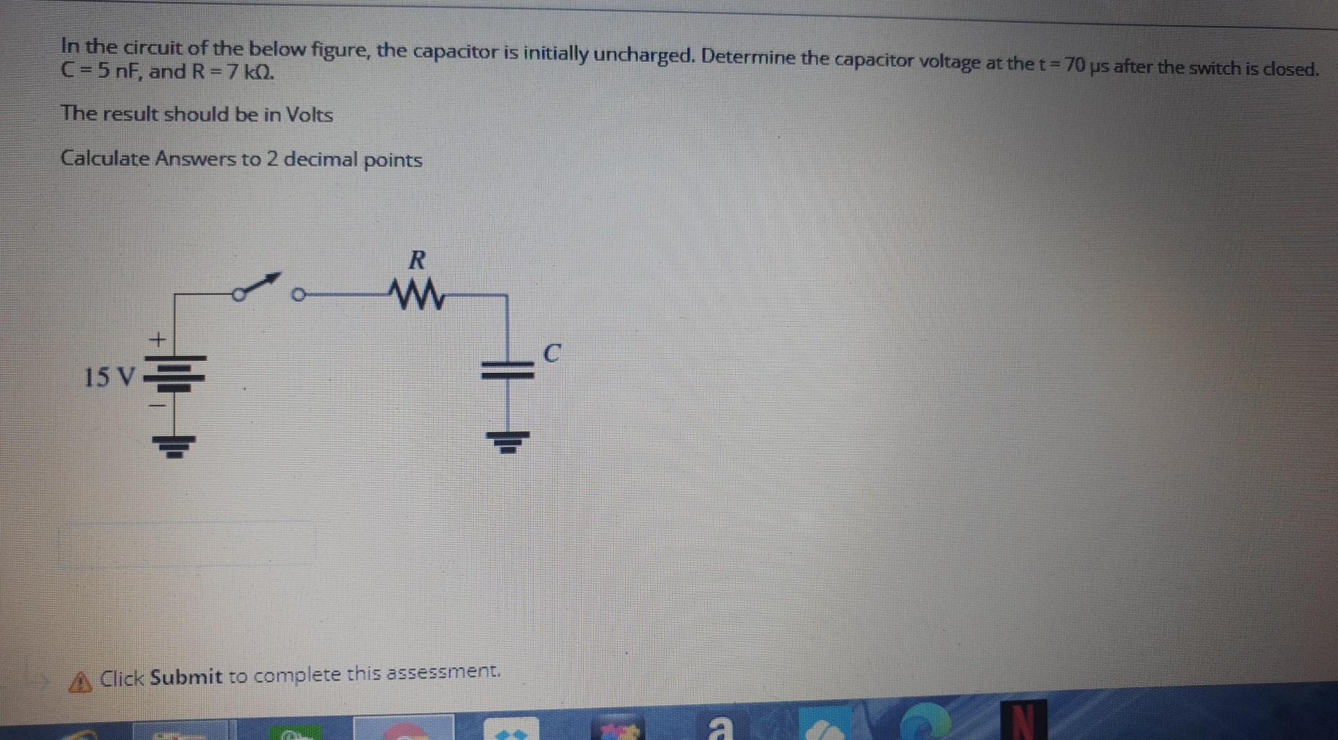 solved-in-the-circuit-of-the-below-figure-the-capacitor-is-chegg