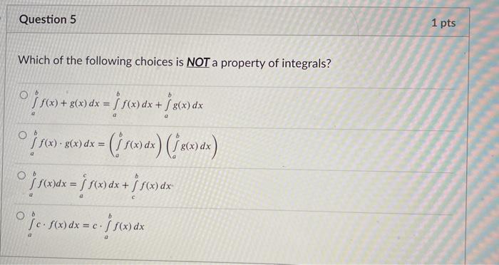 Solved Question 2 1 Pts Suppose That U T Is The Velocity Chegg Com