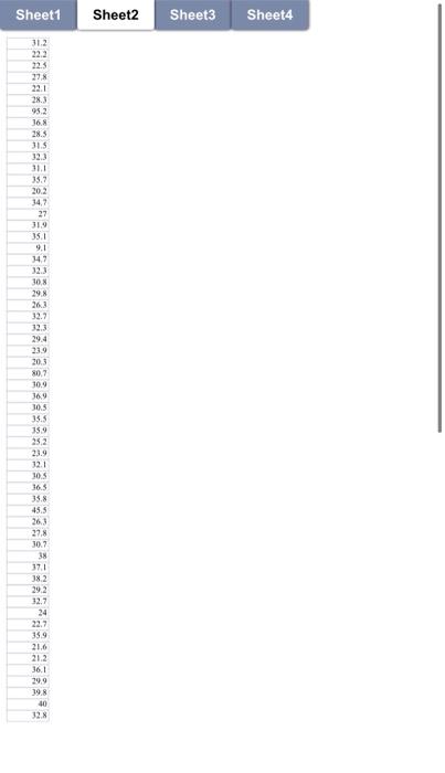 Solved 5. Given the data (see excel file Sheet-2), prepare a | Chegg.com