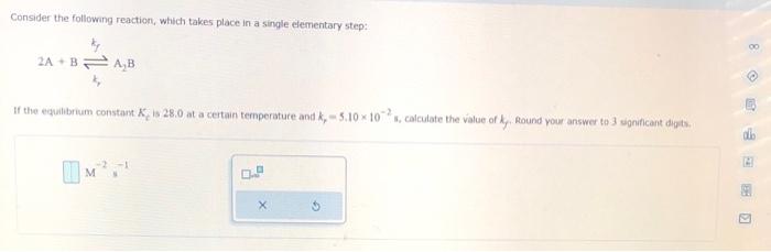 Solved Consider the following reaction, which takes place in | Chegg.com