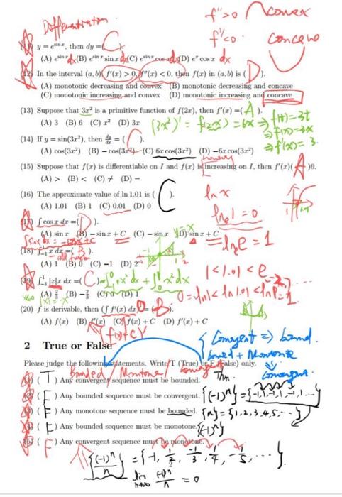 Solved Final Review - Advanced Math A/B (1) Pernber 2021 | Chegg.com