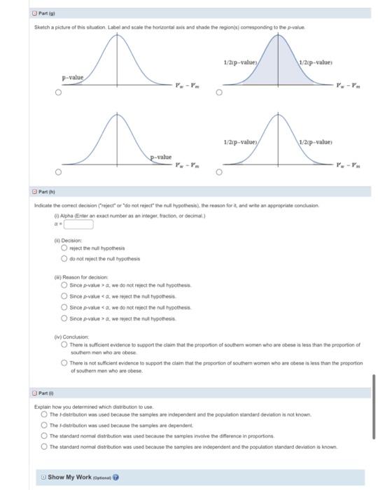 Indeaate the eorrect deciaian (reject er da nol reject the mill hypothesis). the reasion for it, and write in appropriate