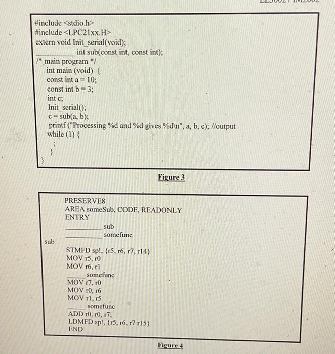 Solved A Figure On Page Shows The Main Program Written Chegg Com