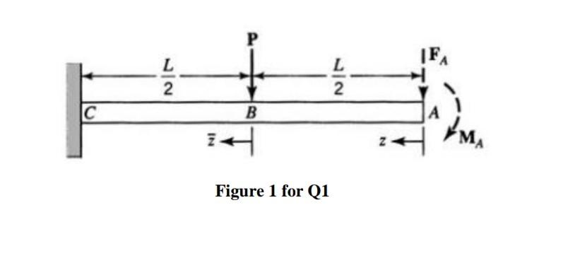 Solved A cantilever beam has a rectangular cross section and | Chegg.com