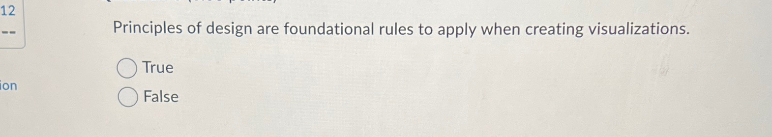 Solved Principles of design are foundational rules to apply | Chegg.com
