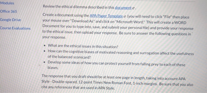 Solved Tools Help Managerial Accounting - Chapter 14 Ethical | Chegg.com