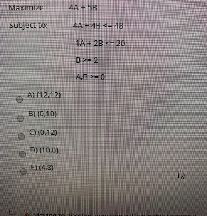 Solved use corner point merhod to graph and solve. which of | Chegg.com