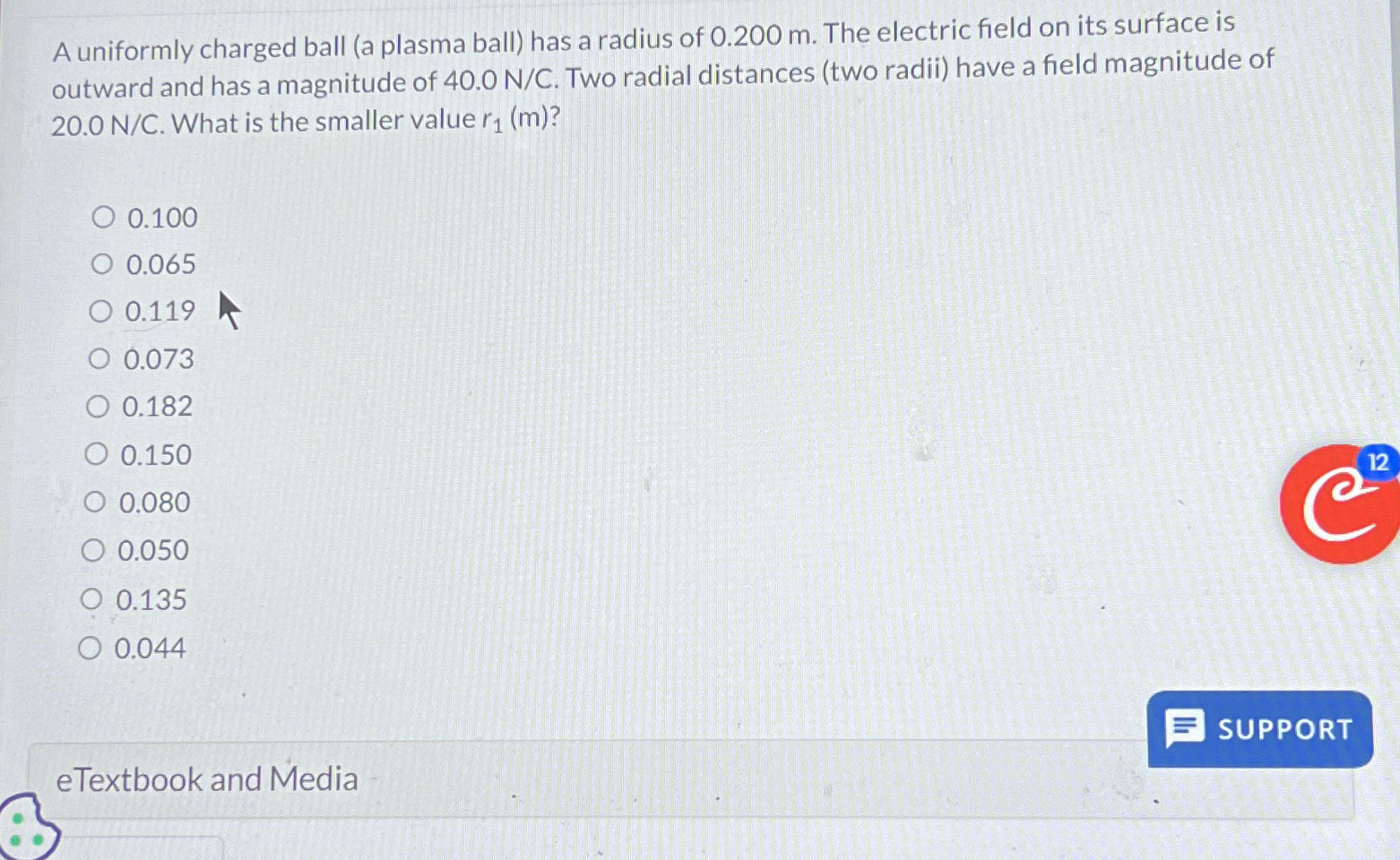 solved-a-uniformly-charged-ball-a-plasma-ball-has-a-radius-chegg